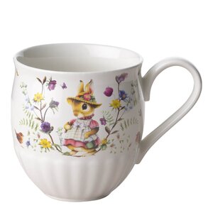 Villeroy & Boch Spring Fantasy Family krus 33 cl grønn/hvit