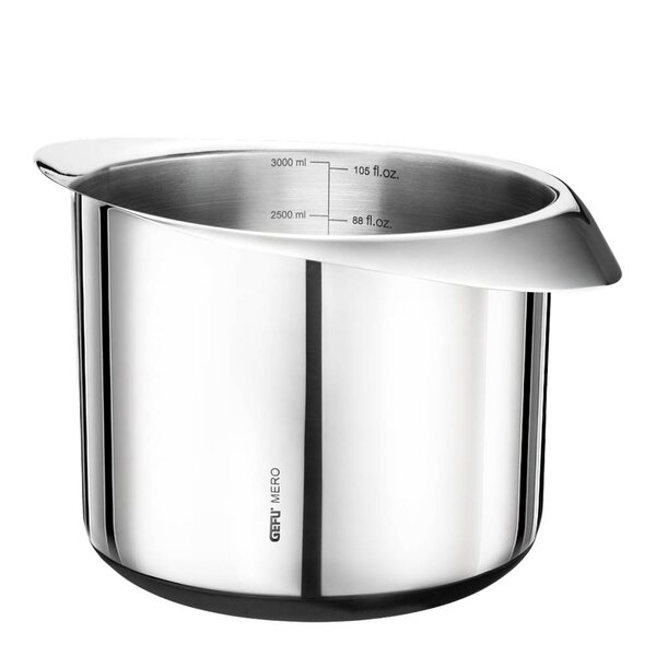 Gefu Mero miksebolle 3L stål