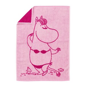 MoominArabia Mummi håndkle 50x70 cm Snorkfrøken rosa