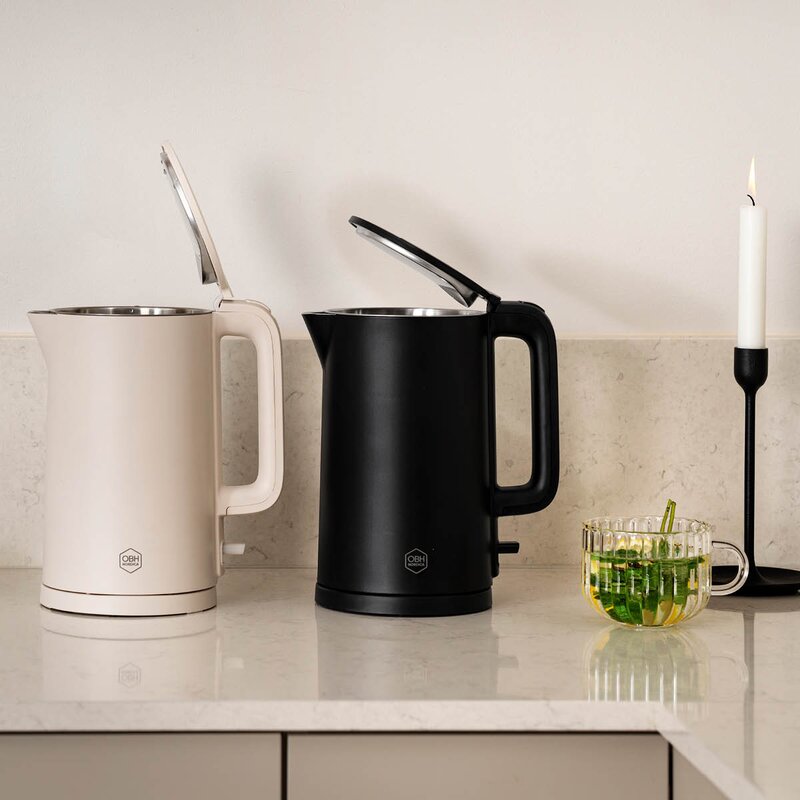 OBH Nordica Thermo Protect vannkoker 1,5 L svart
