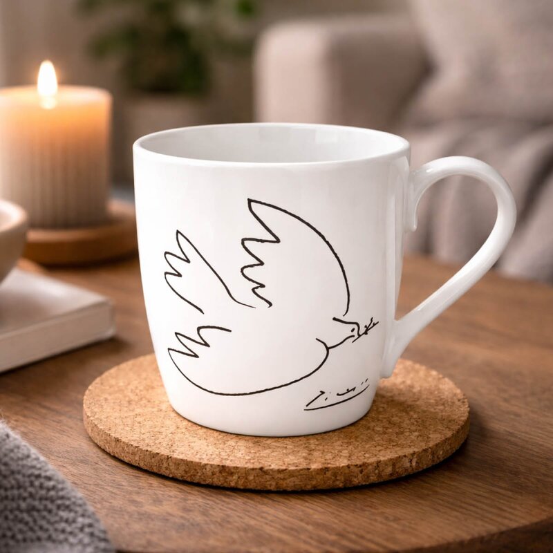 Könitz Picasso krus 42,5 cl La Colombe de la Paix