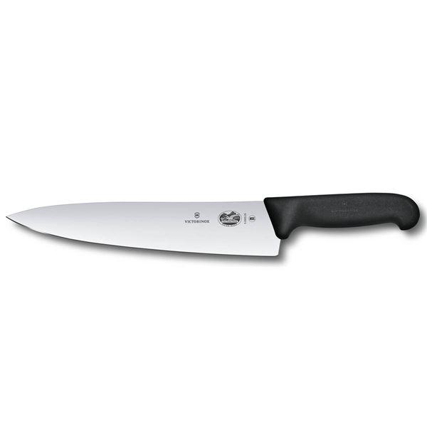 Victorinox Fibrox kokkekniv 25 cm svart