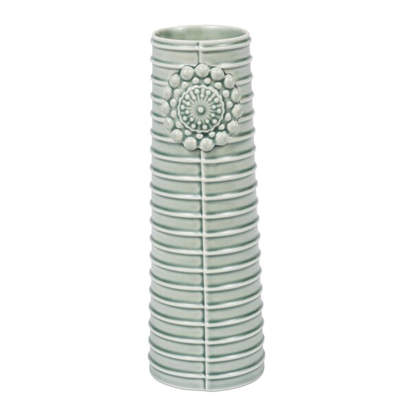 Dottir – Pipanella Lines vase 15 cm grønn