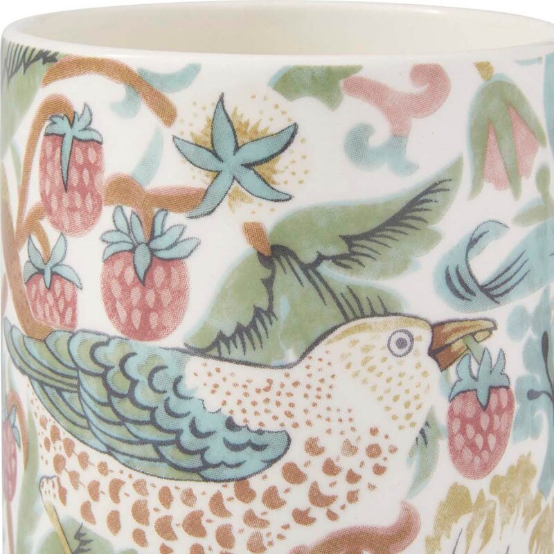 Spode Morris & Co krus 34 cl strawberry thief