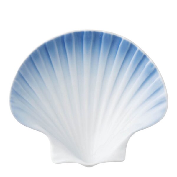Royal Copenhagen Iris skjellformet asjett 10 cm blå