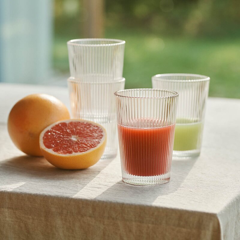 Stelton Pilastro drikkeglass 24 cl 6 stk