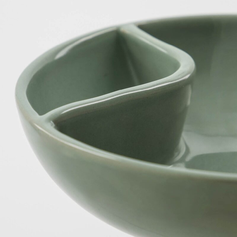 Nicolas Vahé Olive serveringsskål 12 cm mintgrønn