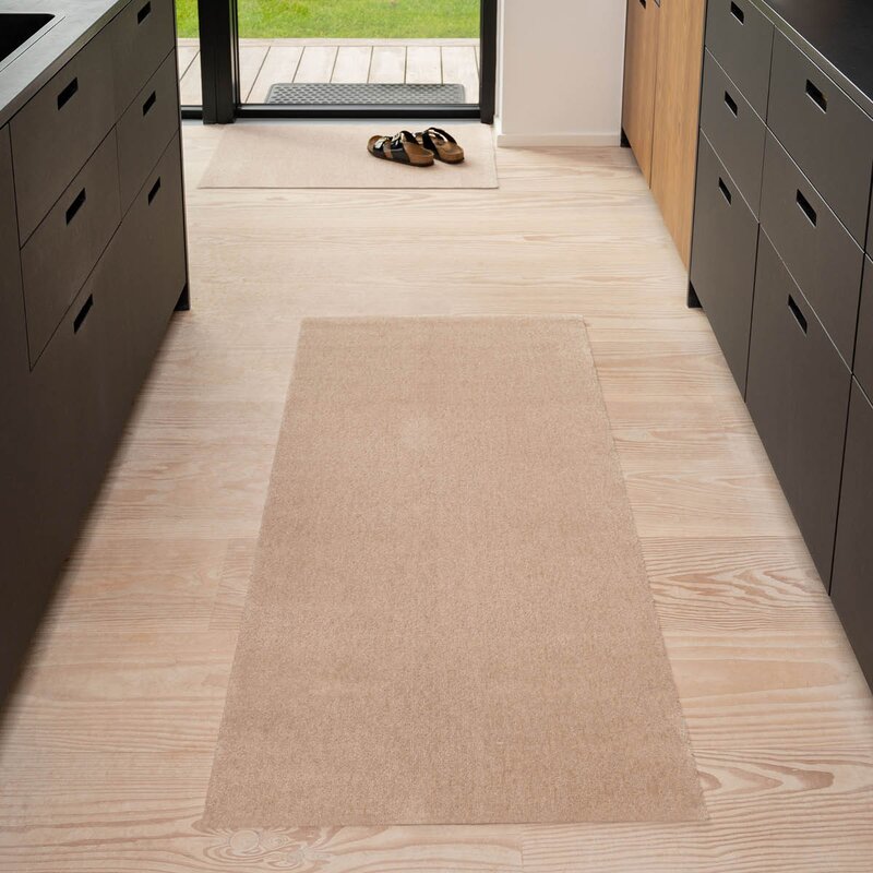 Tica Copenhagen Unicolor gulvmatte 200x90 cm ivory