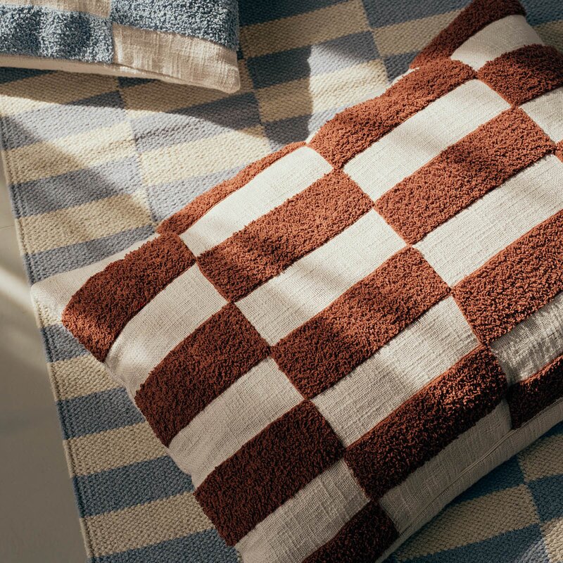 Broste Copenhagen Jane putetrekk 40x60 cm Mocha Bisque/Oatmeal