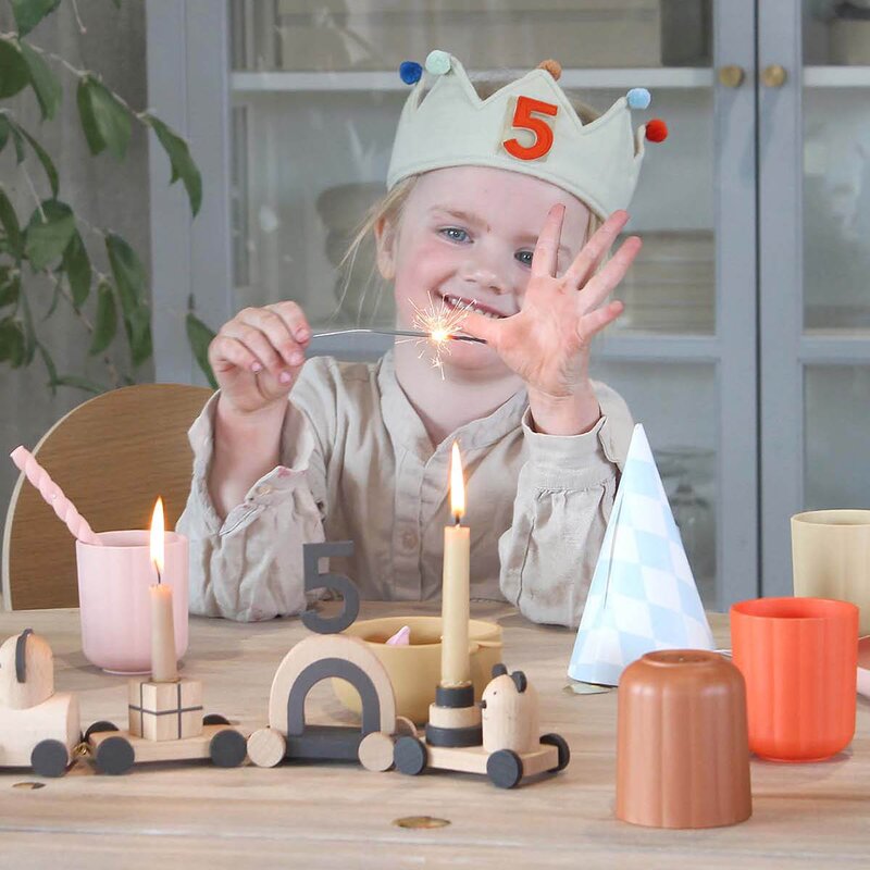 OYOY Magic bursdagskrone 34x9 cm Multi