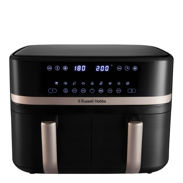RUSSELL HOBBS Satisfry Airfryer med dobbel kurv 27680-56 9L