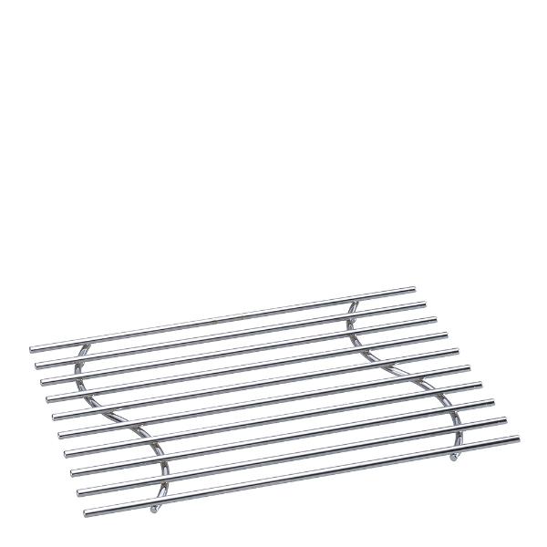 Kitchen Craft Grytunderlag 45x30 cm krom sølv