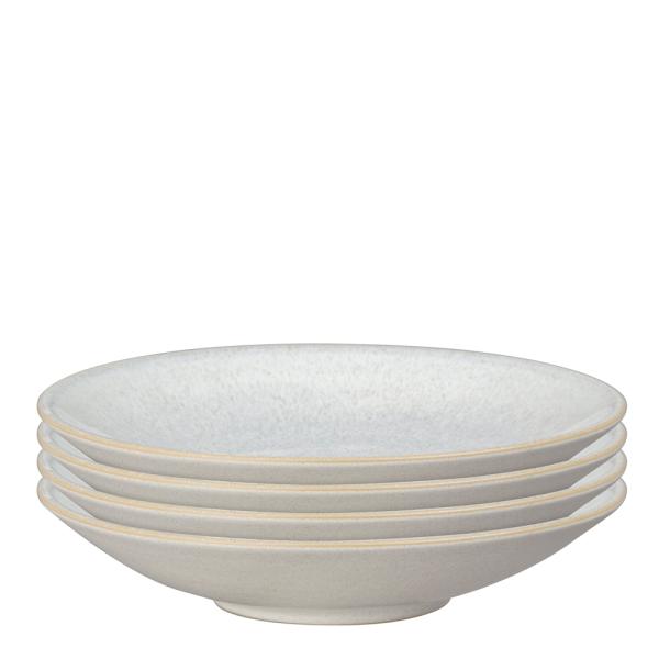 Denby Modus Speckle pastatallerken 23 cm 4 stk