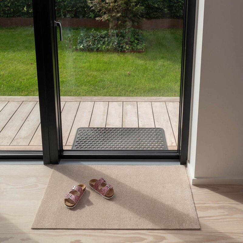 Tica Copenhagen Unicolor gulvmatte 90x60 cm cm ivory