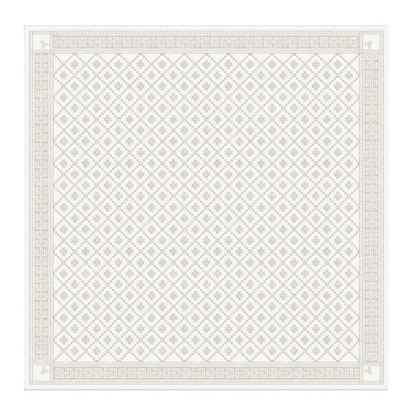 Ekelund  Åttebladrose bordduk 150x150 cm beige