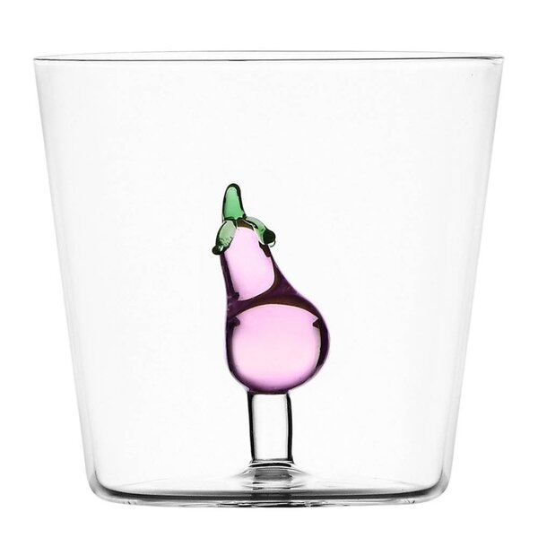 Ichendorf Milano Vegetables vannglass 35 cl aubergine