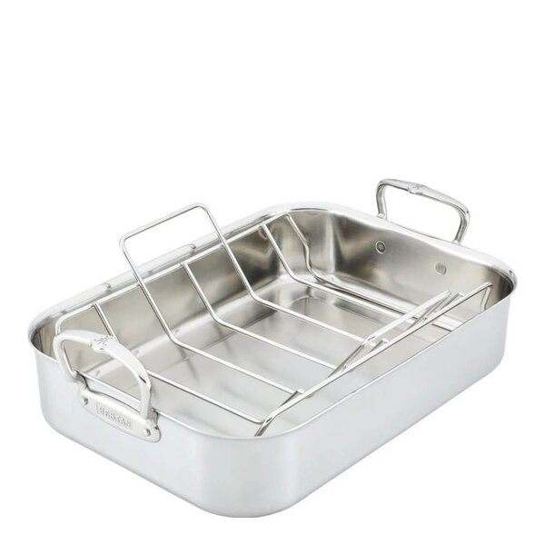 Hestan Provisions Classic ildfast form med rist 35,5x29 cm stål