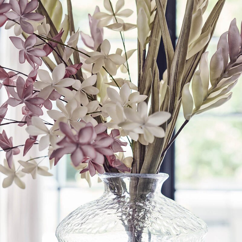 Lene Bjerre Happia blomsterdekorasjon 7 cm rosa/beige