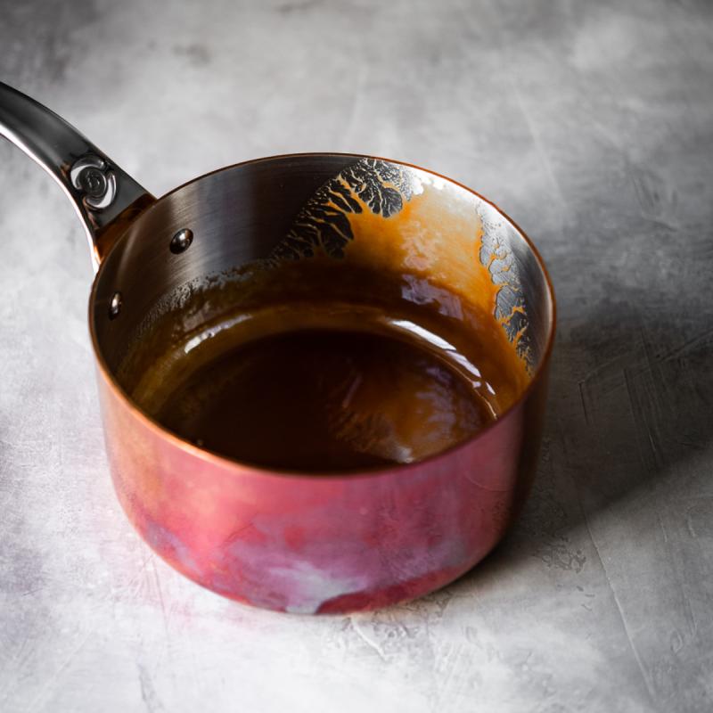 de Buyer Prima Matera kasserolle 2,5L 18 cm kobber/rustfritt stål