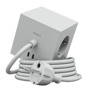 Avolt Square 1 USB-C kabel 1,8 m Gotland Grey