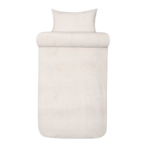 Høie Lykke krepp sengesett 140x200 cm muldvarp