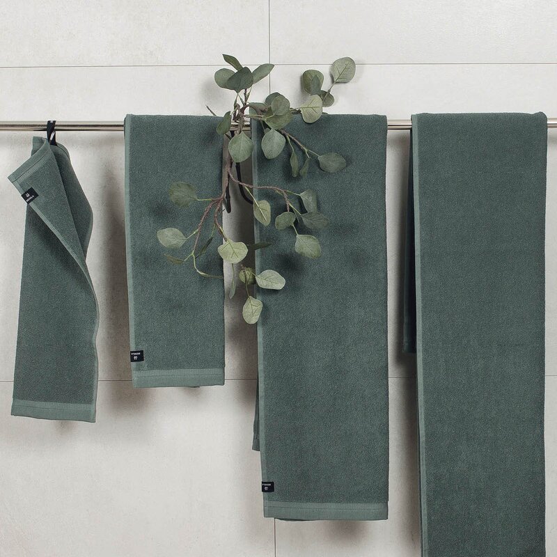 Himla Lina håndkle 70x140 cm jade