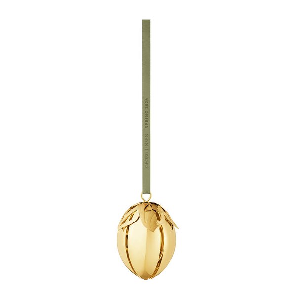 Georg Jensen Vår 2026 egg 18K gullbelagt stål