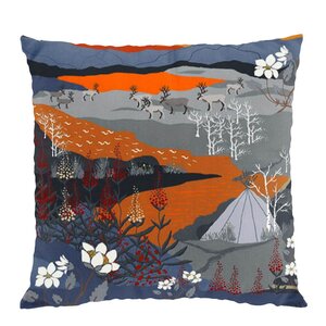 Arvidssons Textil Fjällvandring putetrekk 47x47 cm oransje