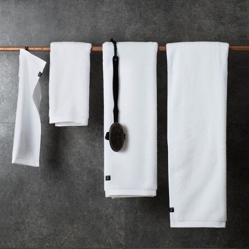 Himla Maxime håndkle frotté 70x140 cm white