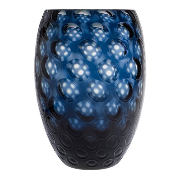 Klimchi – Kugel vase 23 cm royal blå