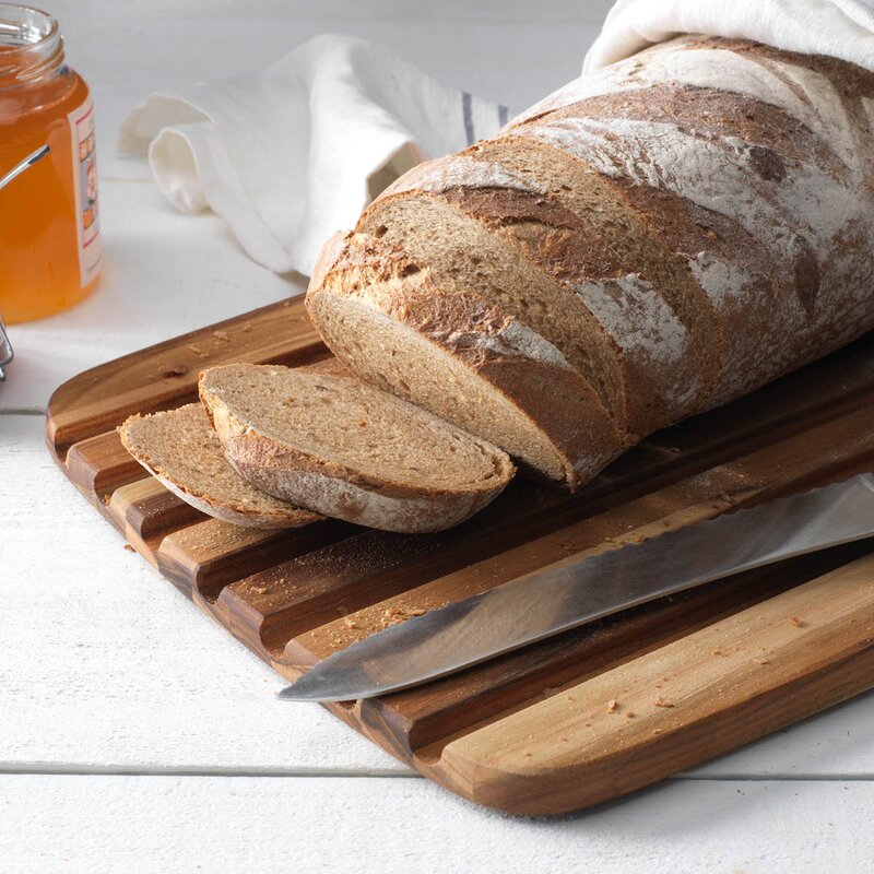 Teakhaus Essential brødskjærebrett 41x28 cm teak