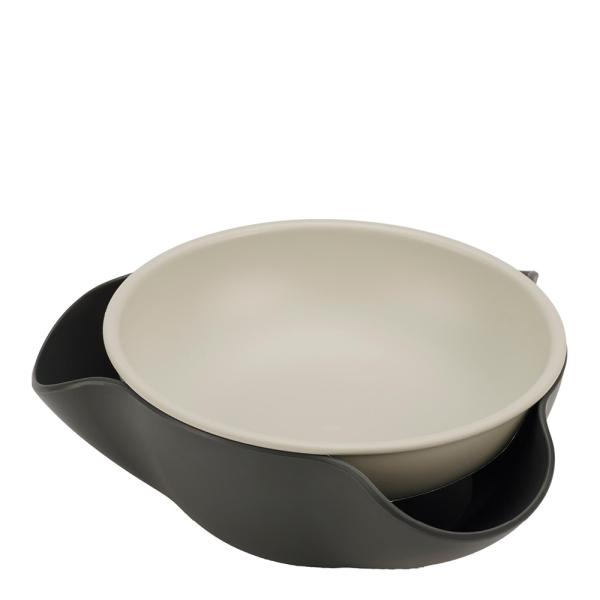 Joseph Joseph Double dish skål 2 deler grå