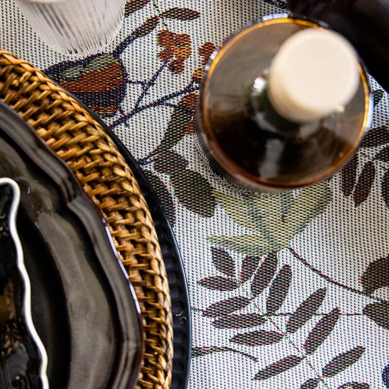 Ekelund Fåglabäck bordløper 35x80 cm brun