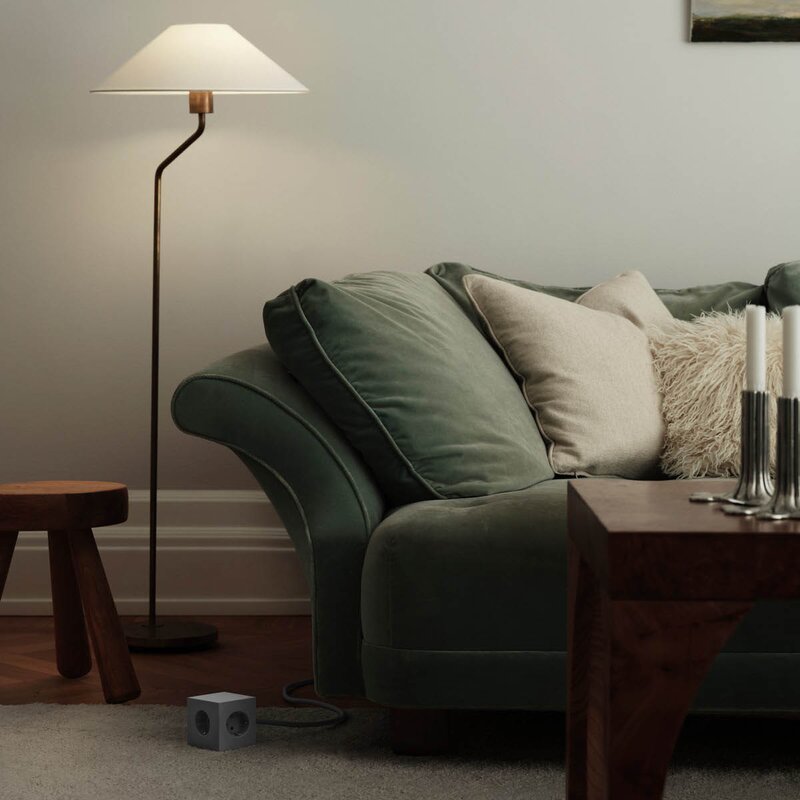 Avolt Square 1 USB-C kabel 1,8 m Gotland Grey