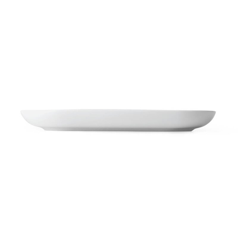 Royal Copenhagen Blå Mega Riflet trekantet fat 23 cm