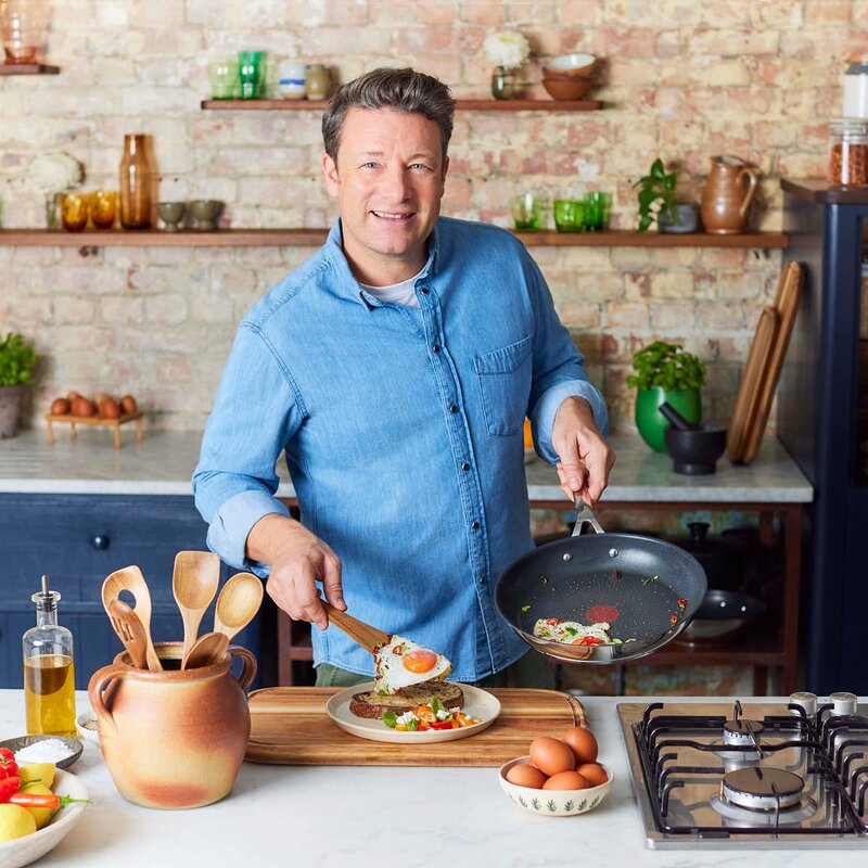JAMIE OLIVER TEFAL Acacia stekespade 30 cm