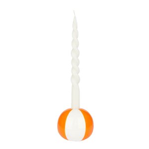 Balvi Floats lysestake 8 cm Beachball oransje