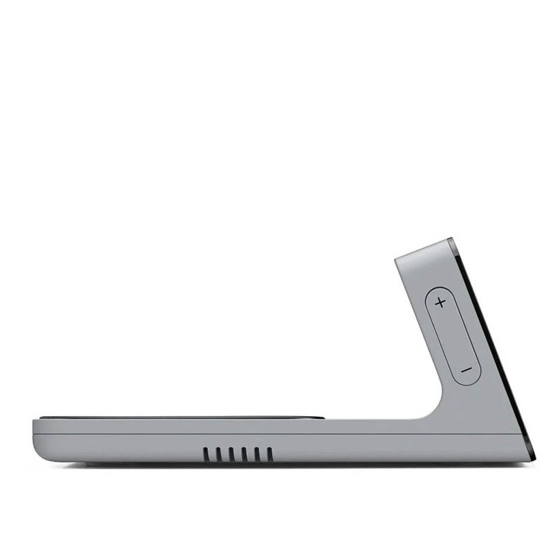 Braun Vekkerklokke digital 14 cm grå