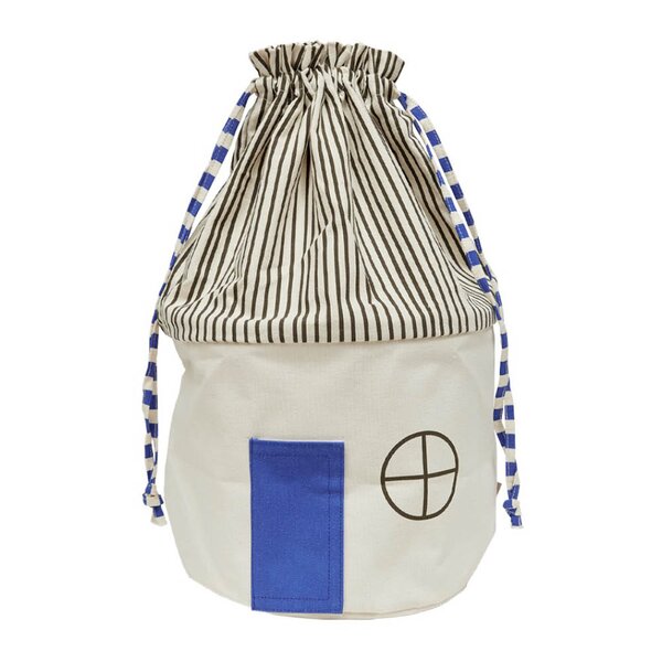 OYOY Koya oppbevaringskurv 34x34x52 cm Optic blue