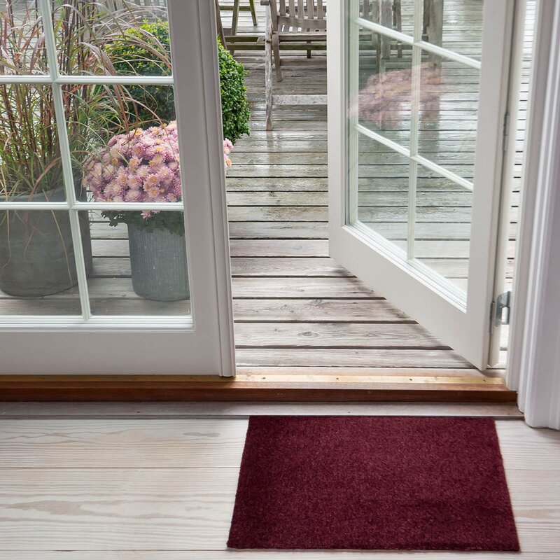 Tica Copenhagen Unicolor gulvmatte 40x60 cm bordeaux