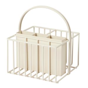 Broste Copenhagen Vietta bestikkholder 3,5x16,5 cm rainy day grey