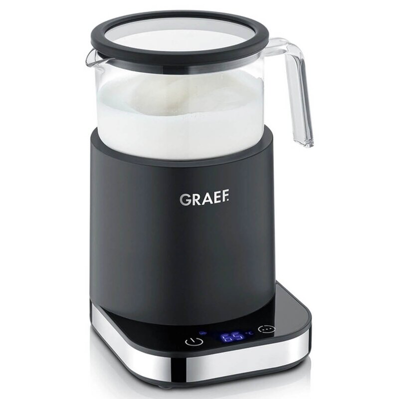 Graef Melkeskummer med uttakbar glassbeholder 400 ml svart