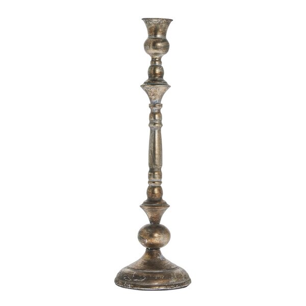 Lene Bjerre Misella lysestake 42,5 cm antikk sølv