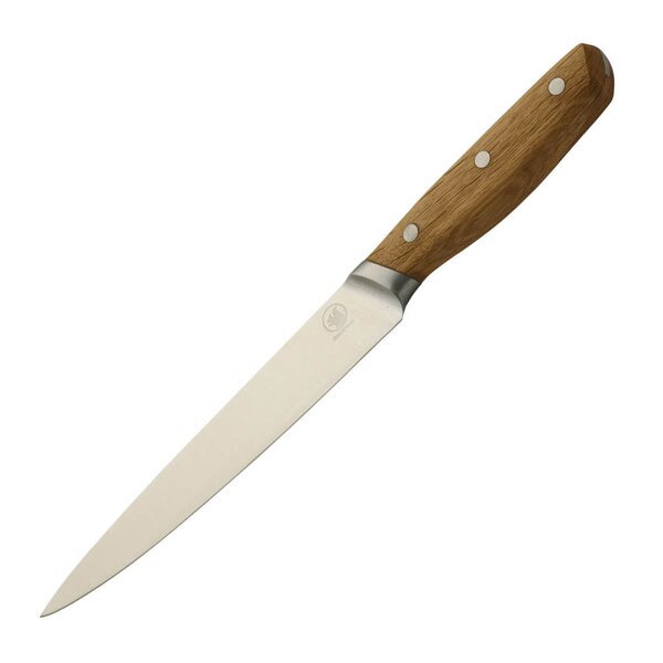 Morsø - Bosco filetkniv 20 cm stål/eik