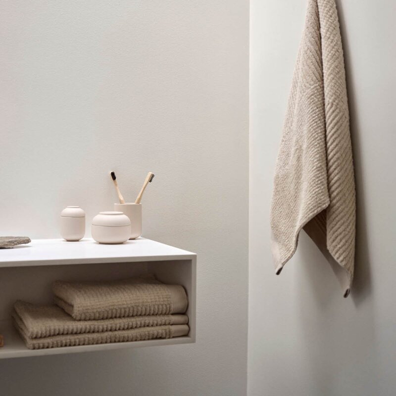 Zone Denmark Classic håndkle 50x70 cm sand