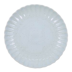 House Doctor Scallop tallerken 26 cm lyseblå