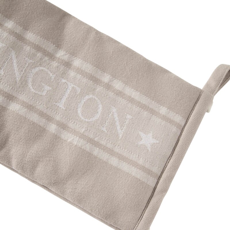 Lexington Icons grytevott stjerne 32x16 cm beige/hvit