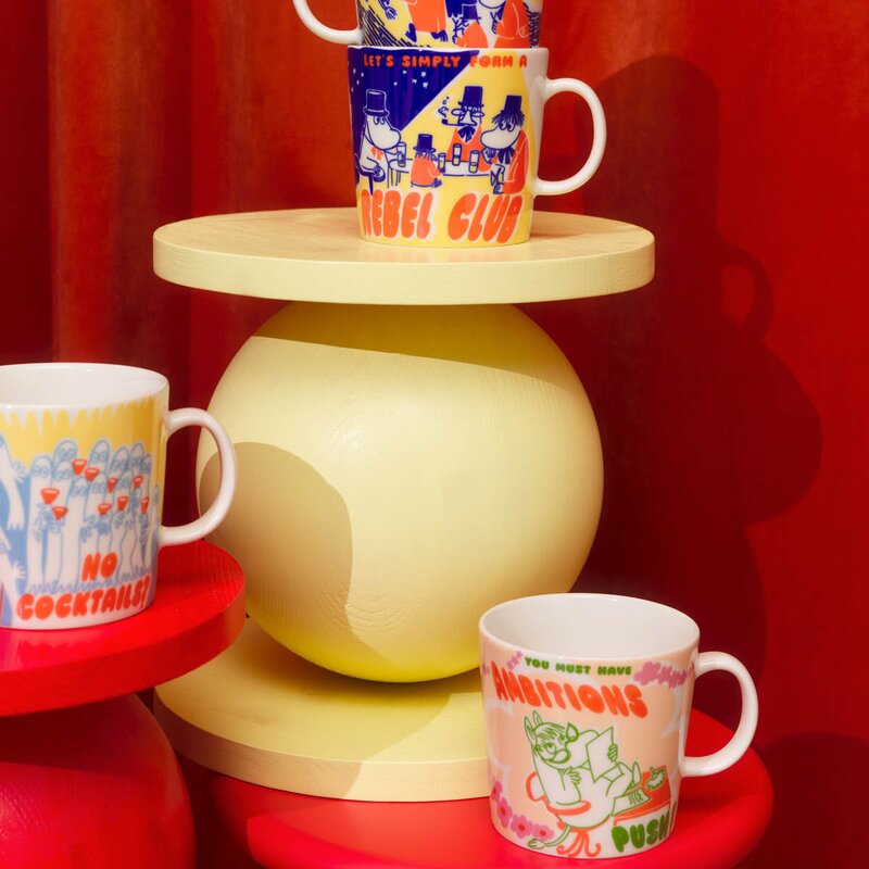 MoominArabia Mummikopp Rebel Club 40 cl Boss Lady
