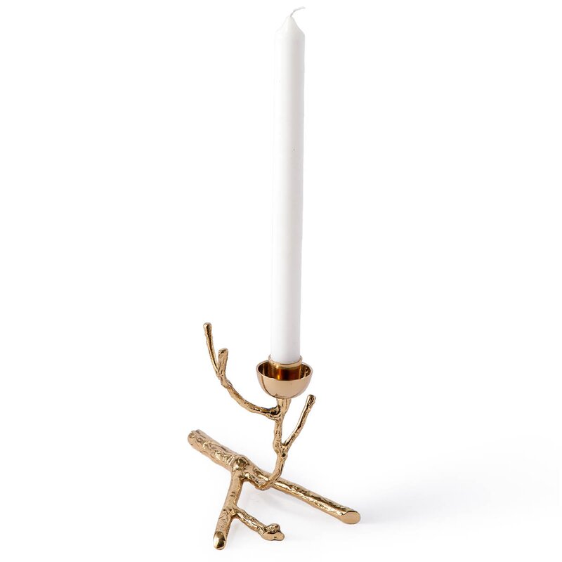 Pols Potten Twiggy lysestake XS 18 cm gull