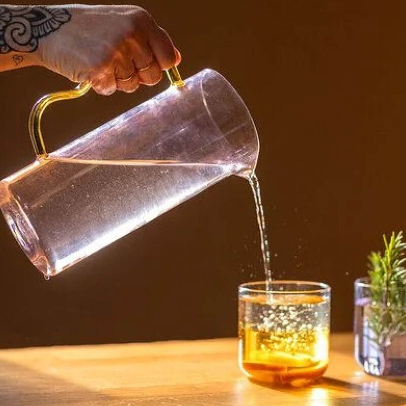 Tranquillo Rainbow glass 41 cl gul